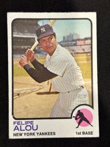 1973 Topps - High # #650 Felipe Alou Yankees
