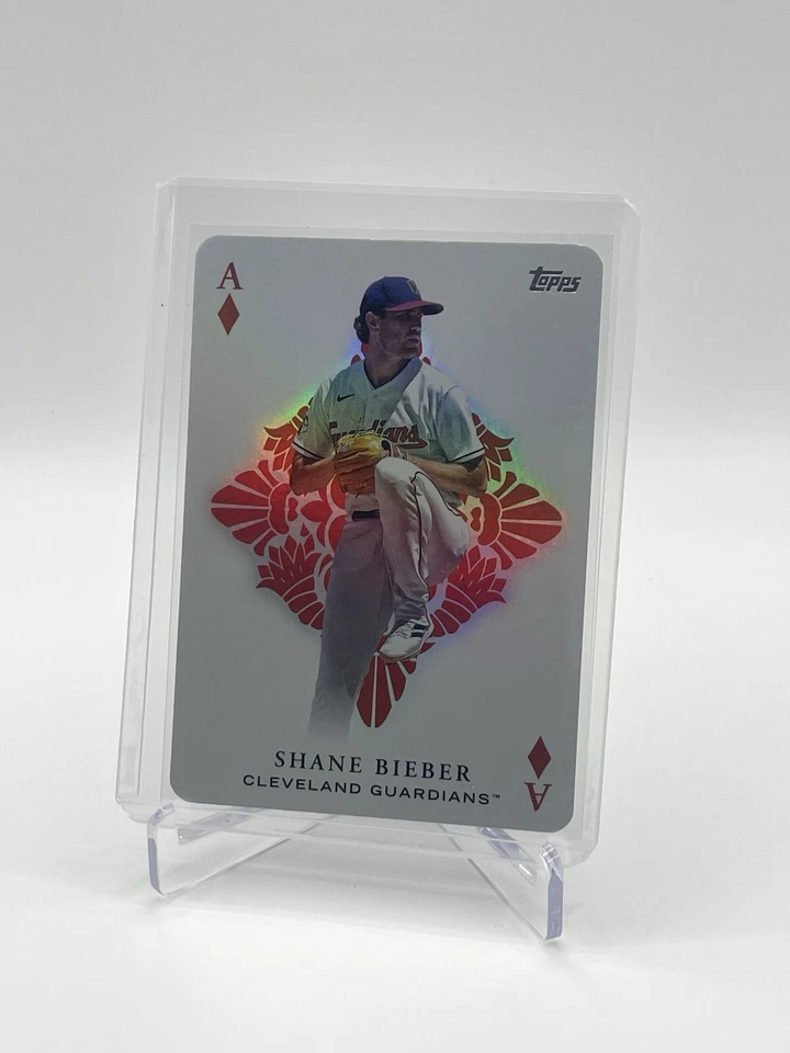 2023 Topps Shane Bieber #AA-15 All Aces Insert Cleveland Guardians 🔥 - Image 1 of 2