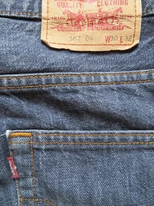 Levi's 507 Bootcut Jeans Hose W 30 /L 32 Wash 0404 Sta Dark Indigo Denim, KULT ! - Bild 1 von 3