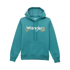 Sudadera con Capucha Gráfica Wrangler® - Ajuste Regular - Verde-Azul Pizarra - Imagen 1 de 1