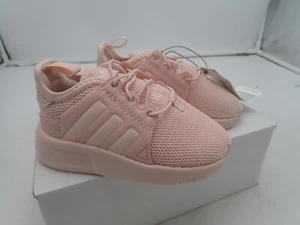 adidas Originals unisex Baby Sneaker, Ice Pink, Size 5.5 Infant - Picture 1 of 6