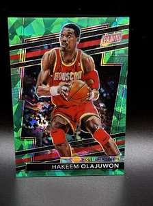2024 Panini The National VIP Gold Packs Hakeem Olajuwon Green Ice /99 - Picture 1 of 4