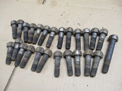 Pierce Arrow V12 Head Bolts (24) Short (1) Long Used - Image 1 of 3
