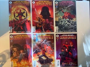 The Star Wars Crimson Empire #1-6 Dark Horse Comics Complete Set - Picture 1 of 1