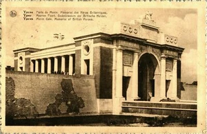 Antique printed collection of 5 postcards Ypres architectural views WW1 era - Picture 1 of 10