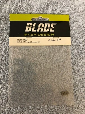 Blade 500 X and 500 3D Helicopters 2x5x2.5 Flanged Bearing (2ea) BLH1809 - Image 1 of 2