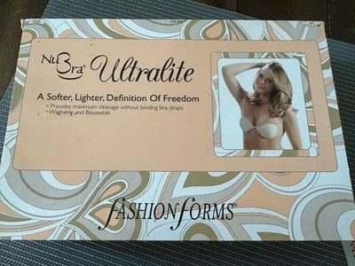 Fashion Forms NuBra Ultralite Stick Bra Beige Size DD - Image 1 of 4