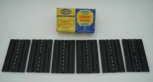 AURORA TJET 5" STRAIGHT TRACKS ~ BOX OF 6 ~ EXC-MINT ~ CLEAN & RACE READY ~ RARE - Picture 1 of 6