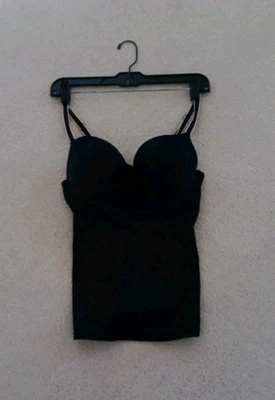 Maidenform Corsé Negro Cami Push Up Sujetador Control Firme Para Mujer 36C Modelador Corporal  Foto 1 de 4