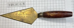 Paleta publicitaria vintage "Para cementar nuestra amistad" Aberfoyle Mfg. Co. - Imagen 1 de 5
