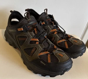 Merrell Men's Speed Strike Olive Leather Sieve Active Sandals J135167 Size 8.5 - Picture 1 of 10