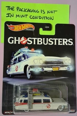 Hot Wheels 2020 Retro Real Riders Ghostbusters ECTO-1 Die-Cast Vehicle USED - Image 1 of 2