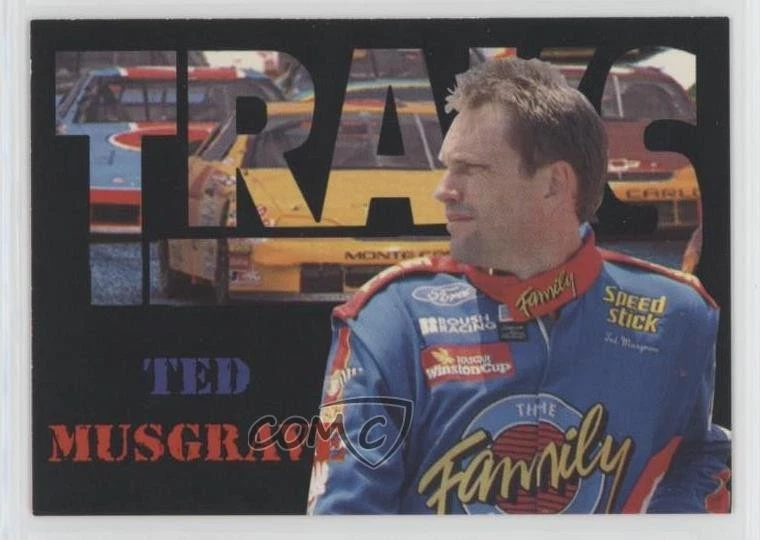 1996 Traks Review & Preview Triple-Chase Ted Musgrave #TC2 - Image 1 of 2