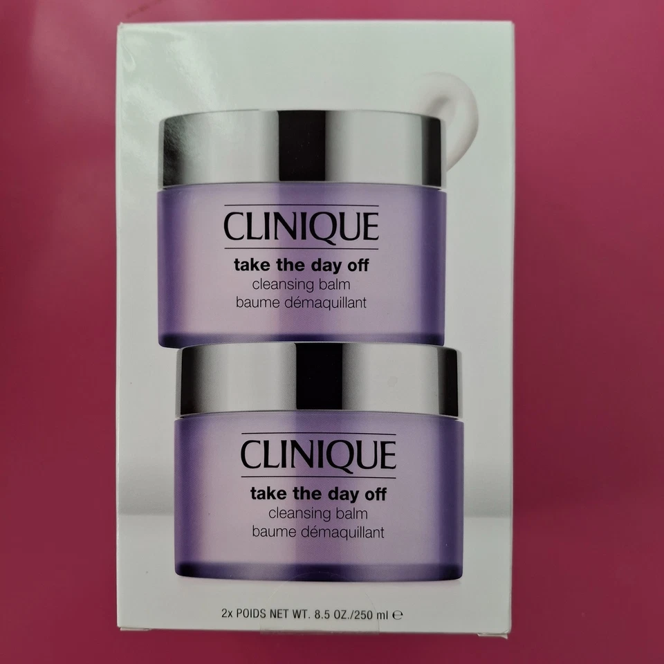 Clinique Take The Day Off Cleansing Balm Jumbo 8.5 Oz /250ml Box Set of 2