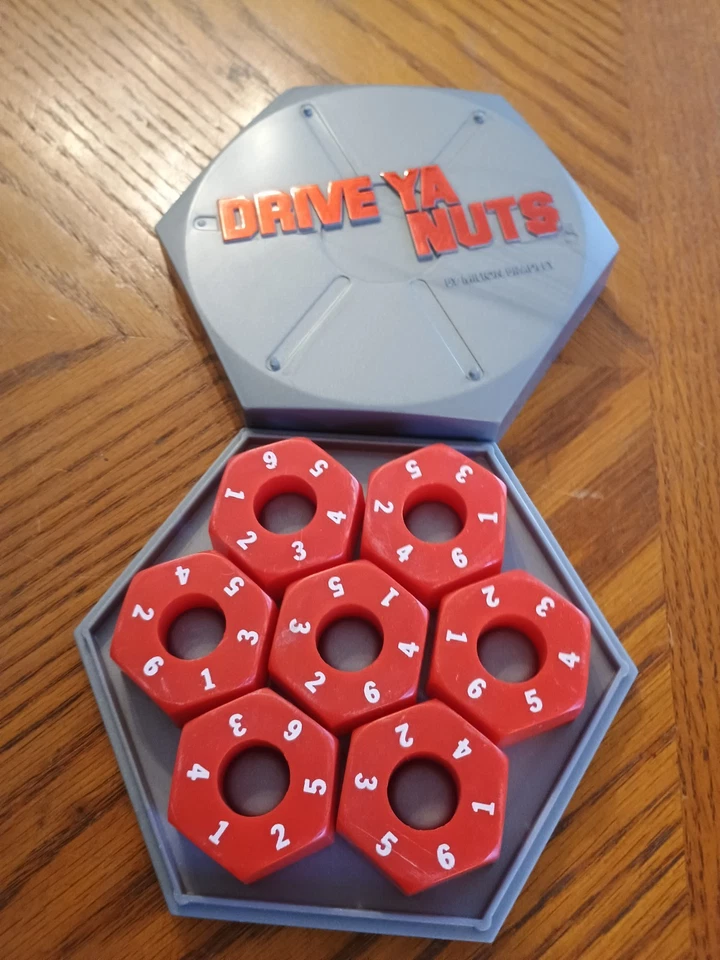 Vintage 1987 Drive Ya Nuts Puzzle Travel Brain Teaser Game Milton Bradley - Image 1 of 1