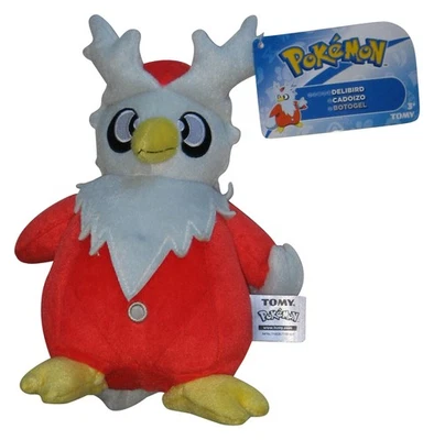 Pokemon Delibird (2017) Tomy Juguete De Peluche De 9 Pulgadas - Imagen 1 de 2
