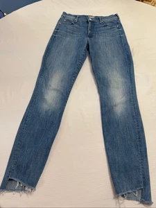 Mother Ankle Step Fray Good Girls Do Skinny Denim Jeans Gr. 28 Beschreibung lesen - Bild 1 von 16