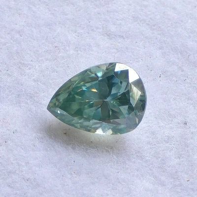 Lab Grown Blue Loose Diamond 0.60 Carat H / VVS2 Cushion Cut 6.8 mm P475 - Image 1 of 4
