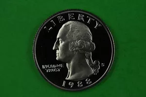 1988-S Deep Cameo Washington US GEM Proof Quarter - Picture 1 of 1