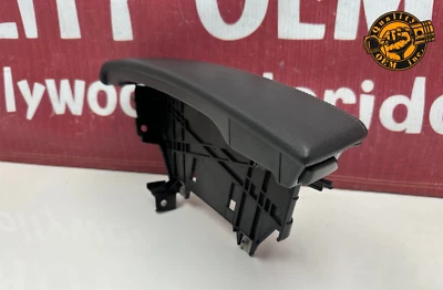 BMW X5 15-19 X6 2014-2018 lado izquierdo consola central reposabrazos tapa (negro) OEM Foto 1 de 4