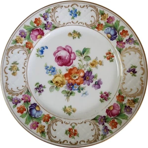Plato de postre/pastel artístico Schumann Bavaria Dresde Dresde - Imagen 1 de 3