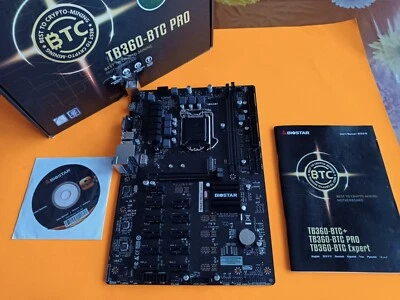 PLACA BASE BIOSTAR TB360 BTC PRO 2.0 HASTA 12X GPU,S SOPORTE 8ª Y 9ª GEN INTEL - Imagen 1 de 4