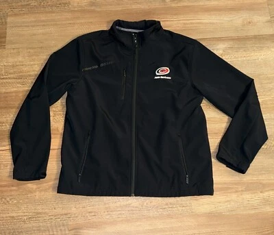 Chaqueta Carolina Junior Hurricanes Para Hombre XL Negra Bauer Team Hockey Cremallera Completa Foto 1 de 4