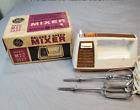 Vintage General Electric Deluxe 5 Speed Portable Hand Mixer D2 M22 Tested