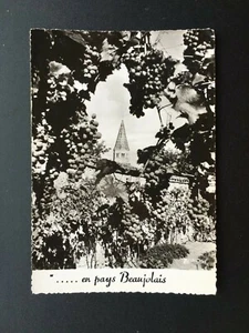 Carte Postale Ancienne Photo véritable - En Pays Beaujolais - Picture 1 of 1