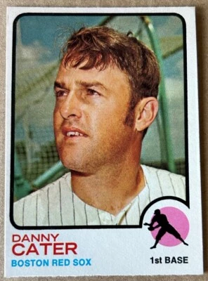 DANNY CATER 1973 O-PEE-CHEE Card #317  NM-MT Condition - Image 1 of 2