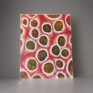 LISTED ARTIST ABSTRACT PAINTING modernist Dr. Benjamin Gross 24" x 30" - Bild 1 von 7