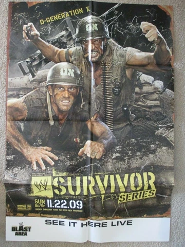 WWE PPV Giant Poster 2ft by 3ft Triple H and Shawn Michaels Cover