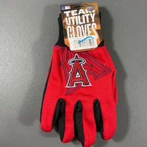 Los Angeles Angels Two Tone Team Utility Winter Gloves MLB Baseball High Quality - Picture 1 of 24