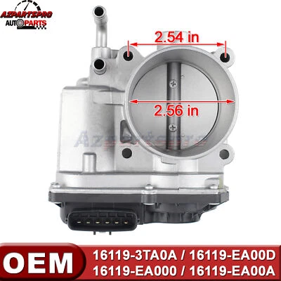 Conjunto de válvula de corpo do acelerador OEM para Nissan Frontier 2005-2020 4 cilindros 2.5L QR25DE - Imagem 1 de 4