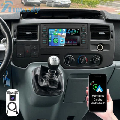 DAB+ Android 15 Autoradio Für Ford Transit 2006-2014 2+64GB Carplay GPS Navi Kam - Bild 1 von 4