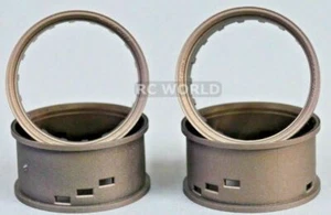 Tetsujin Roues RC Lèvres Réglables Offset 3/6/9mm - BRONZE - Lèvres 4 pcs TT-7537 - Photo 1/12