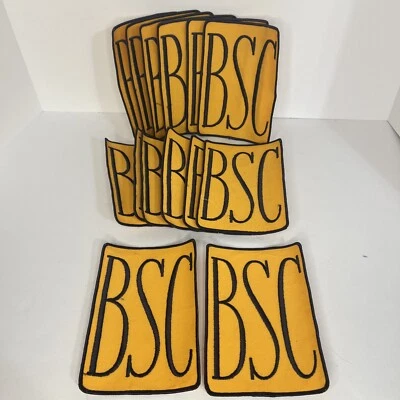 Lot of FOURTEEN: Vintage BSC Patches- Large Sew On - Image 1 of 4