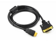 5.9 ft. HDMI High Speed Male to DVI-D Male Single Link Cable M-M