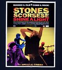 SHINE A LIGHT manifesto poster The Rolling Stones Scorsese Rock Concerto Concert