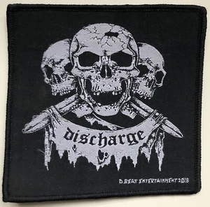 Discharge - 3 Skulls Patch-No Information #123928 - Picture 1 of 1