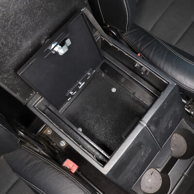 Console Armrest Lid Center Vault Safe Storage Box For Land Rover Defender 04-18 - Image 1 of 4