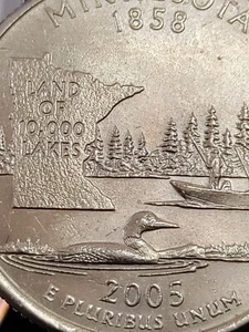 (2) Minnesota State Quarters (1)P (1) D Mint - Picture 1 of 16