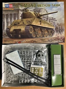HOBBYBOSS 84803 - U.S M4A3 MEDIUM TANK - 1/48 PLASTIC KIT - Picture 1 of 1