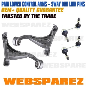 2 Ford Falcon AU 2 BA BF Front Lower Control Arms XR6 XR8 & Front Swaybar link - Picture 1 of 1