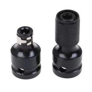 1/2" Square to 1/4" hex ratchet socket adapter drive converter impact too-ca - Picture 1 of 12