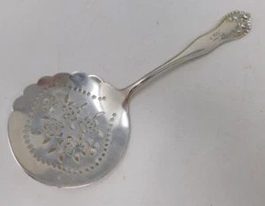 Gorham Lancaster 7.5" Pierced Tomato Server Sterling Silver Old Marks "B" Mono - Picture 1 of 9