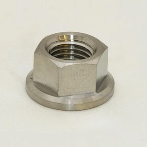 Titanium M10 x 1.25 rear sprocket nut 14mm socket, Ultralight Design CNC raceTi - Picture 1 of 1