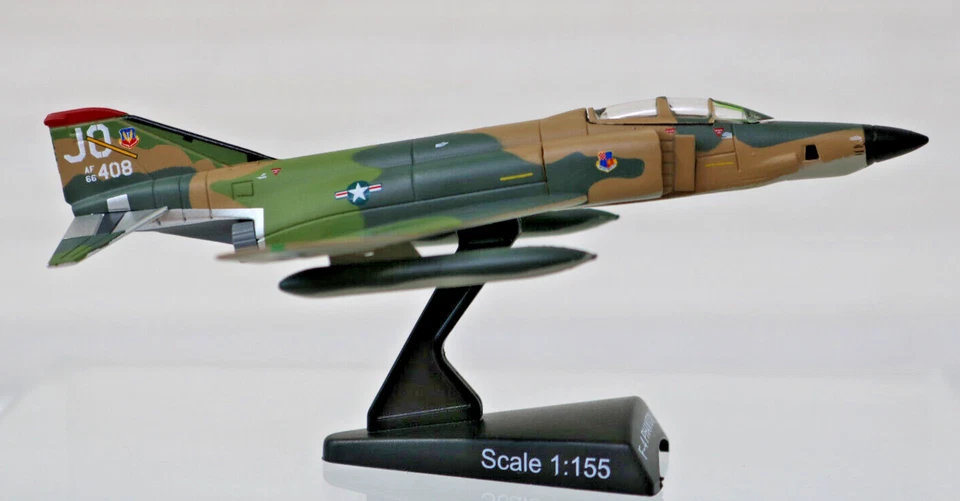 Daron Worldwide Trading PS5384-6 1 155 F-4 Phantom II AF-66408 Aircraft