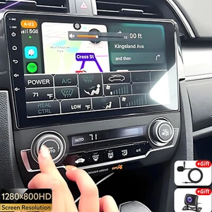 Apple Carplay apto para radio estéreo de auto Honda Civic 2016-2020 GPS WIFI Android 13 - Imagen 1 de 15