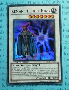 Zeman Der Affenkönig DPC5-DE002 Super Rare Yu-Gi-Oh Karte Limitierte Auflage - Bild 1 von 3